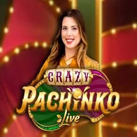 Crazy Pachinko online game logo by Evolution on piperspinscasino.de