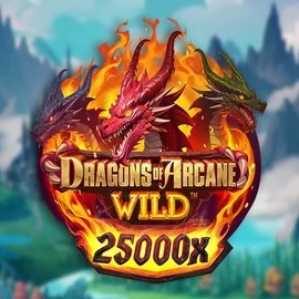 Dragons of Arcane Wild logo – Slots by Foxium at PiperSpin Casino