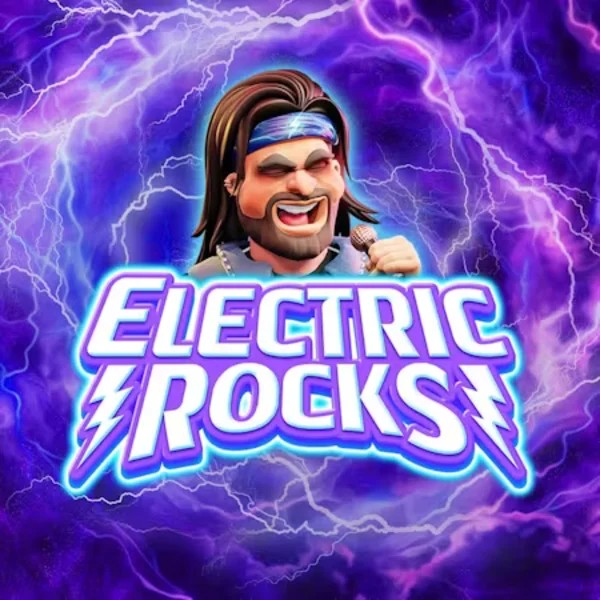 Electric Rocks by Inspired Gaming, showcased at piperspinscasino.de – game logo