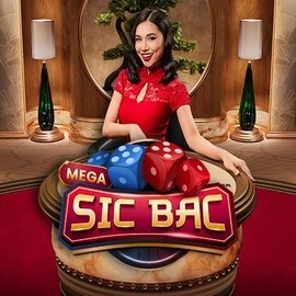 Official Live Casino logo: Mega Sic Bac by Pragmatic Play at PiperSpin Casino
