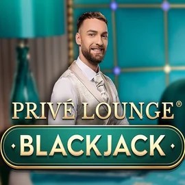 Privé Lounge Blackjack slot logo by Pragmatic Play at PiperSpin Casino