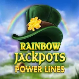 Rainbow Jackpots Power Lines logo by Red Tiger Gaming PiperSpin Casino