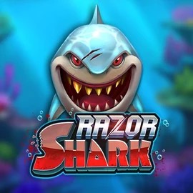 Razor Shark online game logo by Push Gaming on piperspinscasino.de
