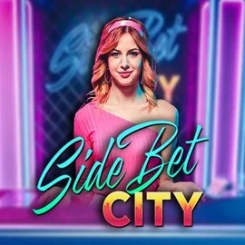 Side Bet City slot visual from Evolution available on piperspinscasino.de