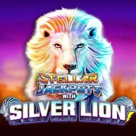 Try Stellar Jackpots with Silver Lion slot by Lightning Box Game on piperspinscasino.de – logo image