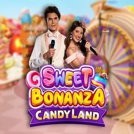 Sweet Bonanza Candy Land Live slot logo by Pragmatic Play at PiperSpin Casino
