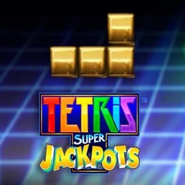 Tetris Super Jackpots online game logo by WMS on piperspinscasino.de