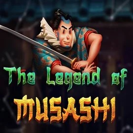 The Legend of Musashi online game logo by Peter & Sons on piperspinscasino.de