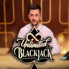 Unlimited Blackjack game by Ezugi – logo hosted on PiperSpin Casino